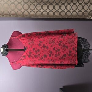 Torrid Red Floral Camisole